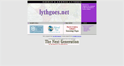 Desktop Screenshot of lythgoes.net